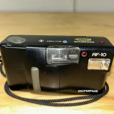 Olympus AF-10 35mm Point & Shoot w/ 35mm f/3.5 Olympus Lens [TESTED/WORKS]