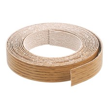 Edge Banding, 3/4 Inch x 10ft Pre-Glued Wood Veneer Edging for Cabinet Teak