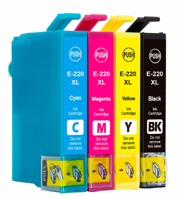 INK-POWER 220 T220 220XL T220XL Premium Color Compatible InkJet