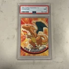 1999 TOPPS POKEMON TV #6 CHARIZARD PSA 9