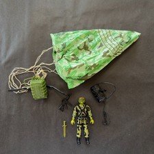 1988 HASBRO GI JOE HIT & RUN v1 TARGET EXCLUSIVE FIGURE w  PARACHUTE CMPLT NM