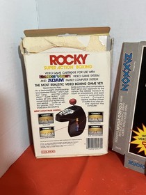 Coleco ColecoVision EMPTY Game Box ONLY Lot Of 6 As Is Top Flaps Cut Good Decor