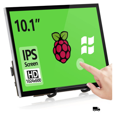 Raspberry Pi 10,1 Zoll IPS Touchscreen HDMI Monitor