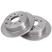 2 Bremsscheiben Voll Ø 266 Mm 10,2 Mm A.B.S. FüR U.A. Mazda 929