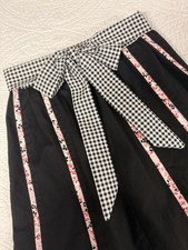 CHARMING Handmade Half Apron Cottagecore Farm House UPCYCLED Size L