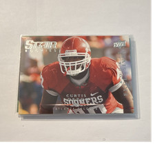 Upper Deck 2008 Star Rookie Exclusive Curtis Lofton RE1 NFL Football Card