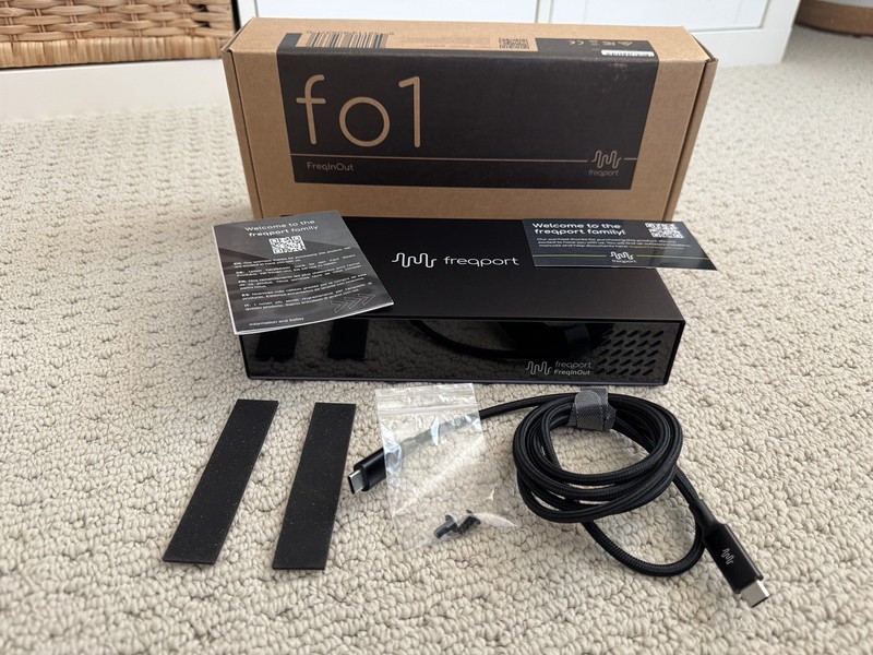 Freqport FreqInOut FO1 Hardware Interface for Outboard Gear