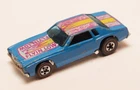 G55 Mattel Hot Wheels Redline Flying Colors Light Blue Lowdown Monte Carlo