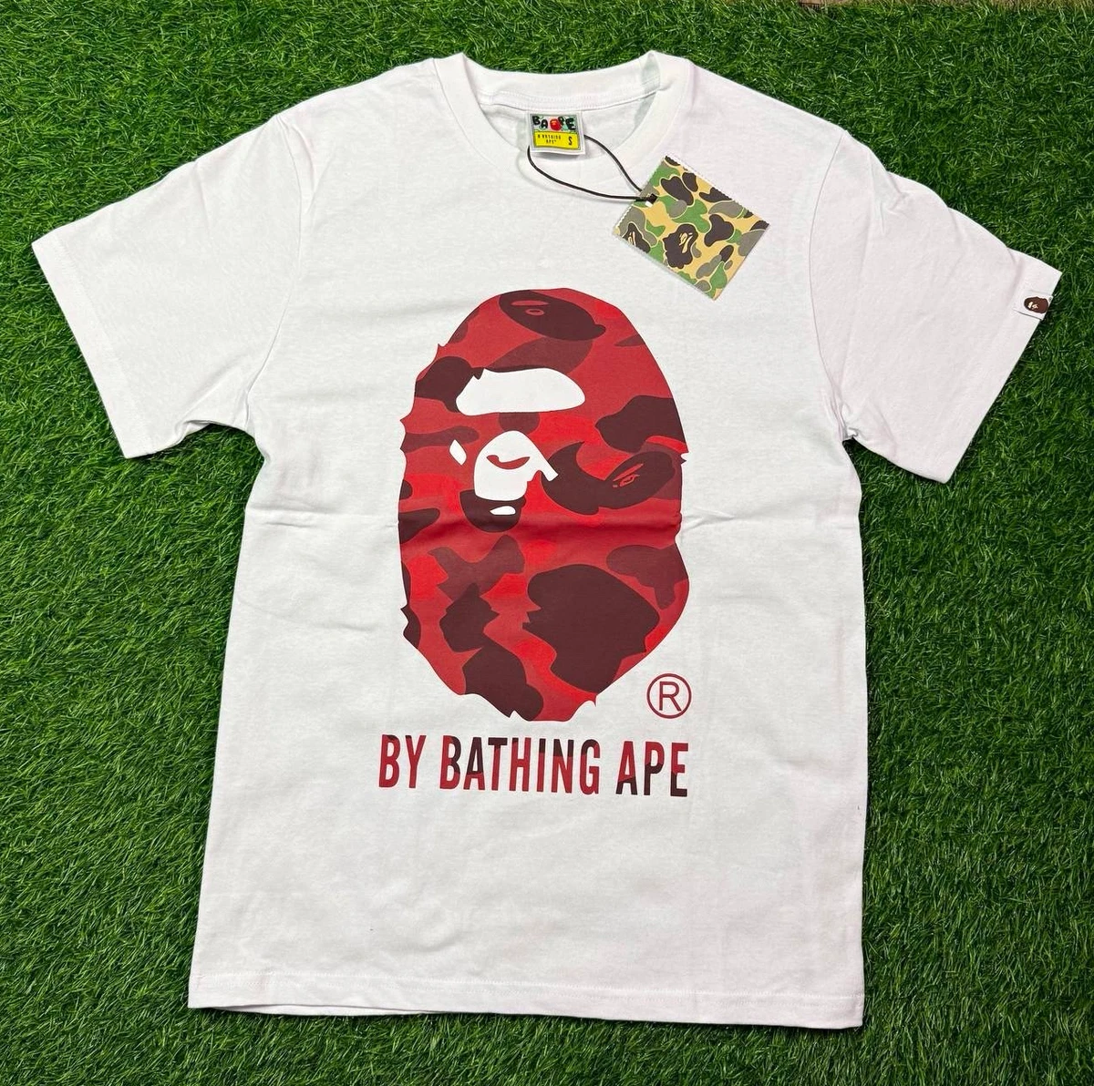 A Bathing Ape Red T-Shirts for Men for sale | eBay