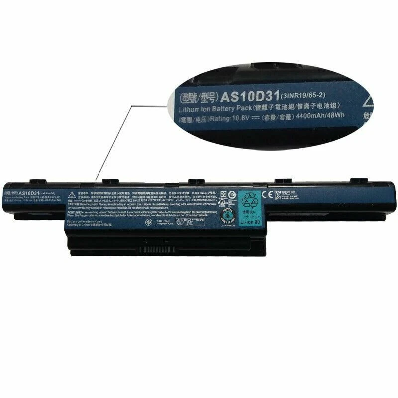 Battery for Acer AS10D31 AS10D51 AS10D81 AS10D75 AS10D41 AS10D7 - Image 2 of 4