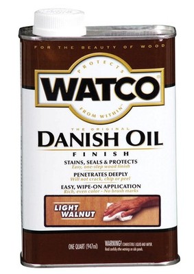 65541 Watco Danish 1 Qt. Light Walnut Oil Finish