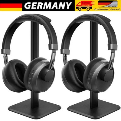 2er Kopfhörerhalter Kopfhörer Halter Kopfhörerständer Headset Stand Aufsteller