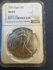 2026 American Silver Eagle - NGC MS69