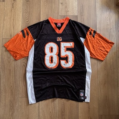 Vintage Cincinnati Bengals Chad Johnson Black Mens XL Jersey Y2K
