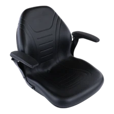 Universal Seat Compatible w/Bobcat Case Ford John Deere Caterpillar LGT125BL