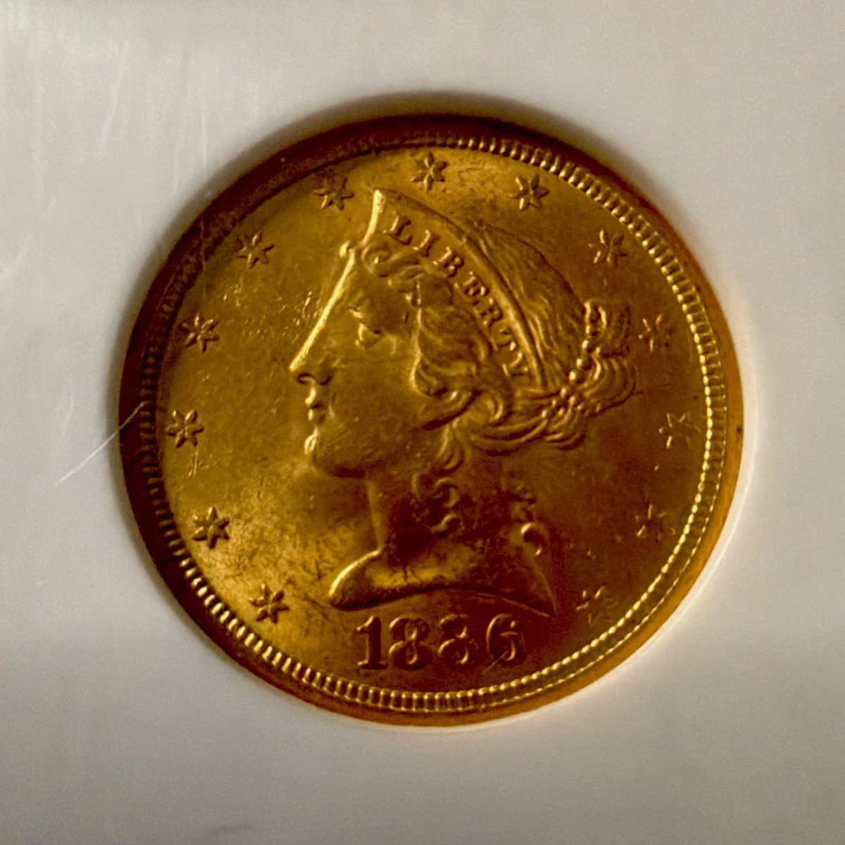 NGC 1886 Year Half Eagle $5 US Gold Coins (Pre - 1933) for sale | eBay
