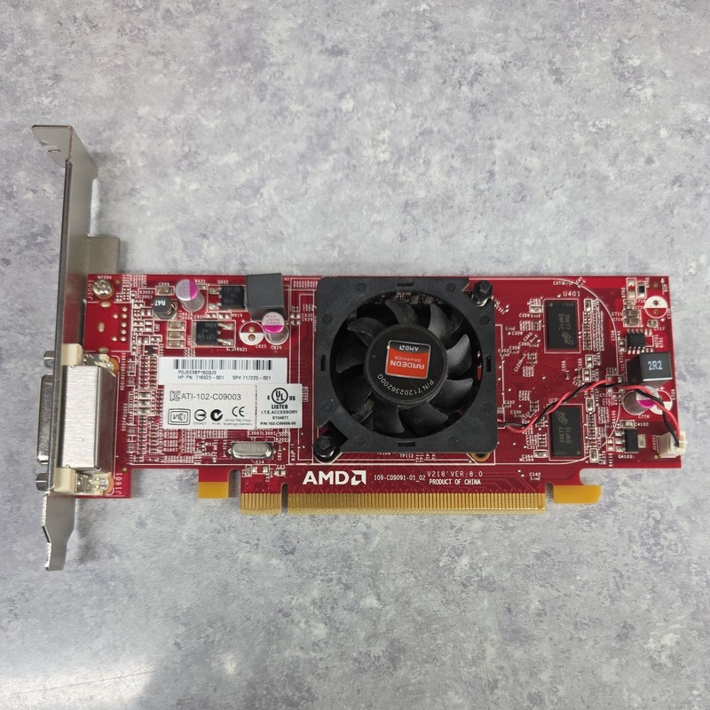 HP AMD Radeon PCI Express x16 Full Height Videocard DMS-59 717220-001 716523-001