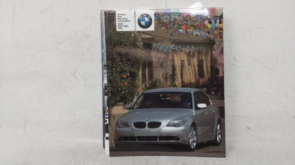 2004 Bmw 525it Owners Manual B3O9U - Image 4 of 4