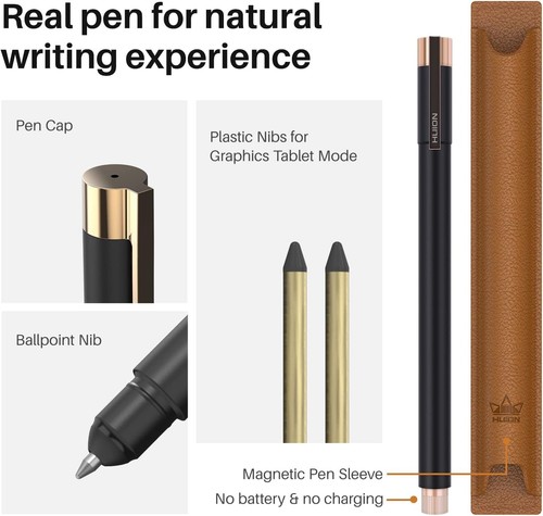 Tablette de dessin numérique rechargeable A5 avec stylo sans fil et autonomie 18 heures - Photo 10/12