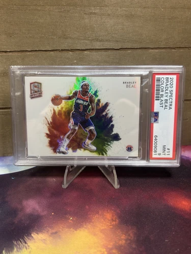 2020 Spectra Bradley Beal 🔥 Color Blast 🔥PSA 9 Card #11