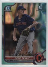 2022 Bowman Draft Chrome Aqua Lava Refractor /199 Justin Campbell #BDC-113 1ed8