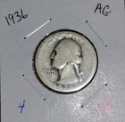 25C Washington Quarter BU .9 Fineness Silver 1964 And Older!