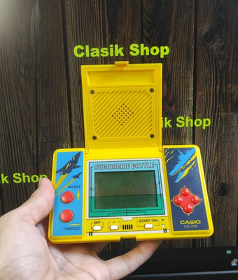 Casio Submarine Battle CG-330 Vintage 1985 LCD Game SKU001 | eBay