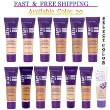 Rimmel London Stay Matte Liquid Mousse, Foundation, Oil-Free, 1oz, Select Color