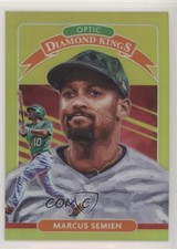 2020 Donruss Optic Diamond Kings Retail Lime Green Prizm Marcus Semien #10 0u2j