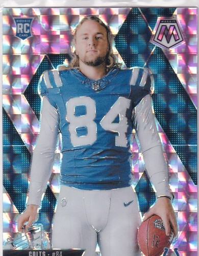 2025 Panini Mosaic #281 Tyler Warren Mosaic Camo Pink