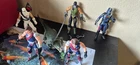 G.I. Joe classified lot of 5 figures, storm shadow,evil twins,croc master,cobra