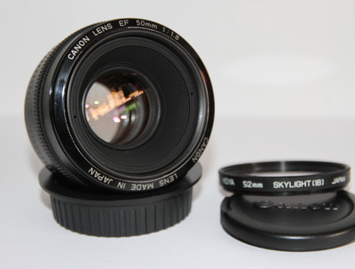 Kamera getestet Canon EOS EF 50mm F/1.8 EF Standard Prime Vollformat Objektiv.