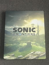 Sonic Frontiers Steelbook GameStop Exclusive CASE ONLY No Game Free Shipping