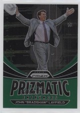 2023 Panini Prizm WWE Prizmatic Entrances Green John Bradshaw Layfield #13 0r2s