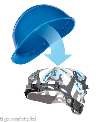Casque De Sécurité Ventilé Delta Plus Quartz IV – Bleu, UV-résistant, Norme EN397, Ajustement 53/63 Cm, Mousse Anti-transpiration