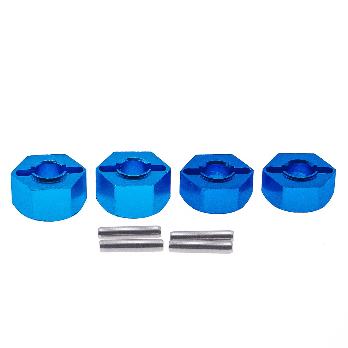 あしゅ RCAWD alloy wheel hex hub set for 1-10 ECX 2WD Ruckus Axe