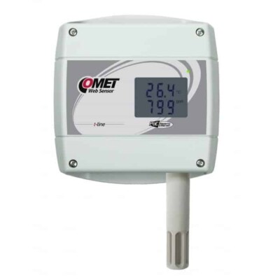 COMET T6640 Temp Pressure Humidity Sensor LAN Ethernet 