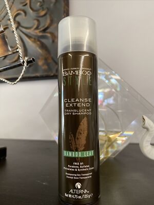 New Alterna Bamboo Style Cleanse Extend Translucent Dry Shampoo 4.75 oz