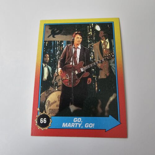 GO MARTY, GO! BACK TO THE FUTURE 2 TRADING CARD 1989 6A3 MARTY MCFLY - Picture 1 of 2