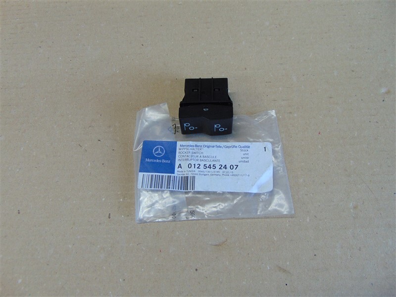 Brand New Rocker Switch Genuine Mercedes 960/963/964 - A0125452407