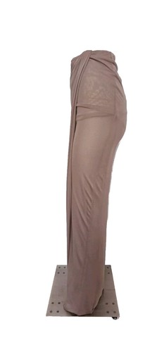 Falda para mujer Ralph Lauren etiqueta púrpura maxi larga rosa envolvente talla US 0 XS - Imagen 6 de 10