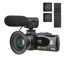 4K Digital Video    DV Recorder 56MP 18X Digital Zoom U1B2