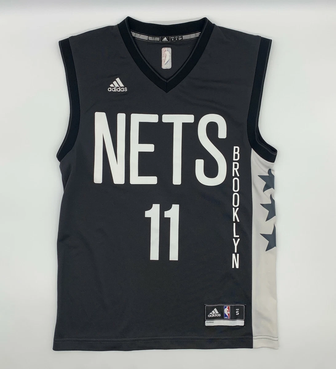 Rare Adidas Authentic NBA Brooklyn Nets Brook Lopez 2016 Throwback