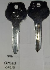 Opel O79jb H62vp Op19 Vintage Key Blank.