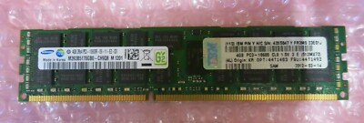 Samsung M393B5170GB0-CH9Q8 4GB 2Rx4 PC3-10600 DDR3 ECC CL9 240P Server Speicher
