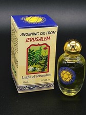 Blessed Anointing Oil Light of Jerusalem Holy Land Israel Gift 0.34fl.oz/10ml