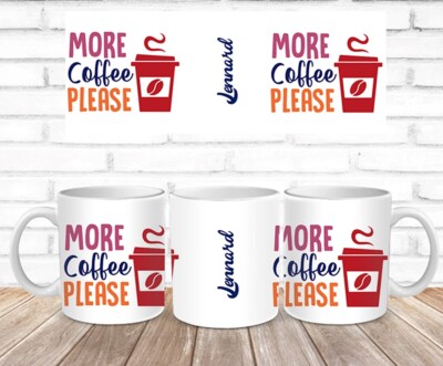 15 Motive lustige Sprüche Coffee Becher Tasse Kaffee Comic PERSONALISIERT