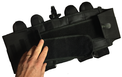 Paintball Tactical Battlepack 4+1 en NOIR
