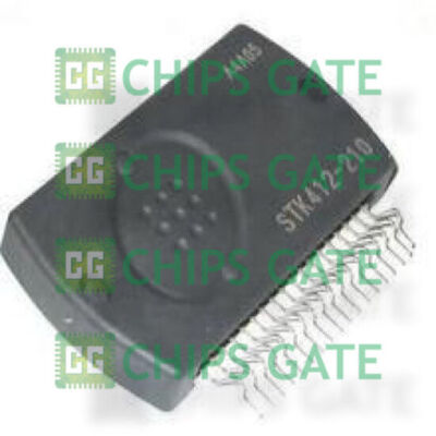 2PCS STK412-210 Encapsulation: -ZIP,Two-Channel Shift Power Supply Audio #D5