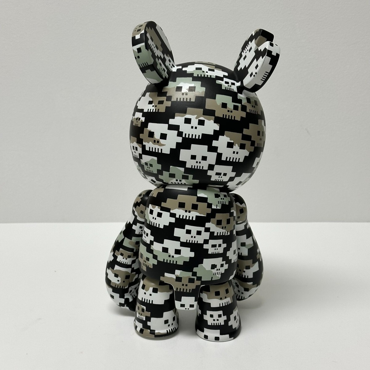 その他 kozik toy2r qee Knuckle Bear Qee Digital Skull Urban Assault Pattern 8